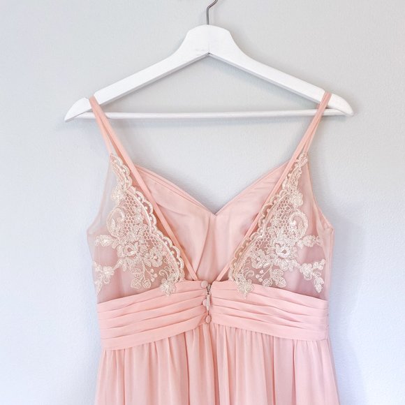 Azazie BLAKE Pearl Pink A6 - Picture 3 of 7